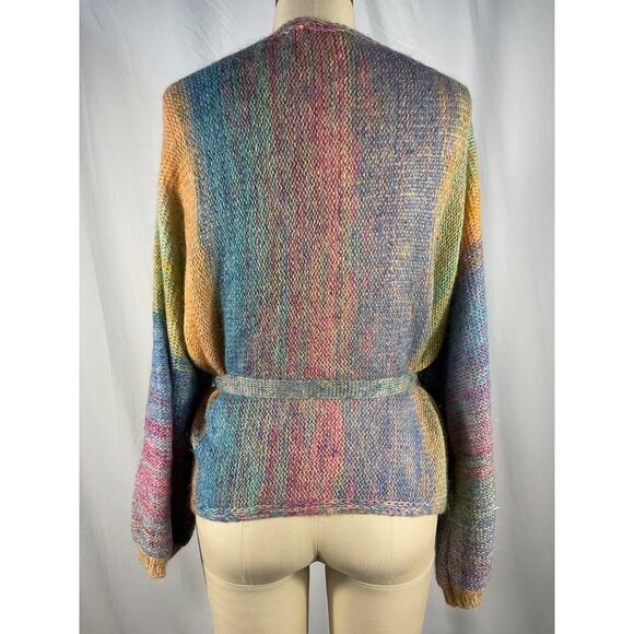 Mes Demoiselles 'Revival' Pink Knit Kimono Size 0 - Picture 4 of 6